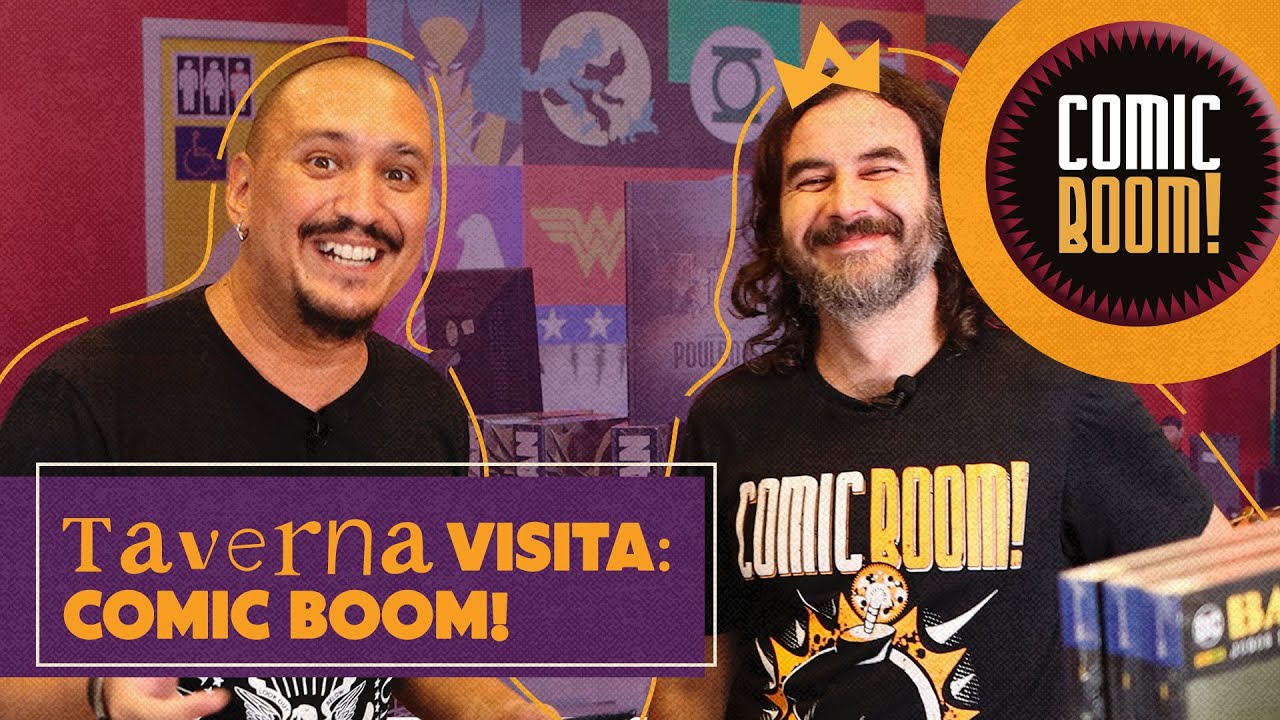 Taverna do Rei Visita – Comic Boom