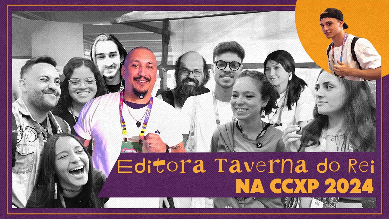 Editora Taverna do Rei na CCXP24｜QUIZ